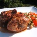 Poulet à la diable et salade de pois chiches à[...]