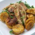 Poulet aux épices tandoori et banane plantain,[...]