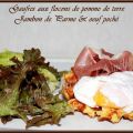 Gaufres aux flocons de pomme de terre, jambon[...]