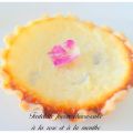 Tartelettes façon cheese-cake à la rose et à la[...]