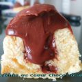Couronne au coeur choco noisette