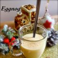 Eggnog { lait de poule } boisson américaine de[...]