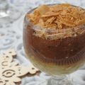 fondant de poire, mousse au chocolat et[...]
