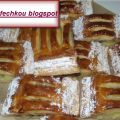 Les jalousies à la créme patissiére et chocolat