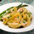 Coquilles farcies à la truite, fines herbes et[...]
