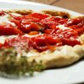 pizza aux tomates cerises 