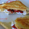 Croque chèvre tomates séchées