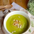 Velouté de pois-cassés et poireaux