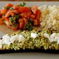 Aubergines au pesto de cajou et à la feta[...]