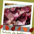 Bento 4 - salade de betteraves rouges, Recette[...]