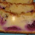 Cake au fromage et aux cerises