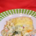 Parmentier à la dinde et aux légumes