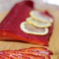 Saumon Gravlax à la betterave