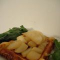 Feuilleté de navets au sirop d