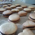 Petits-beurres fourrés au chocolat ou 