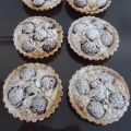 Tartelettes amandines aux cerises noires