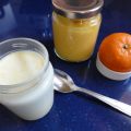 Yaourt au clementine curd