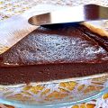 Tarte au flan, chocolat au lait (Vegan)