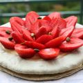 Macaron Géant aux Fraises