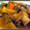 Mijoté de boeuf aux légumes et à la bière