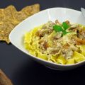 Pâtes au fois gras