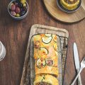 Roulé de courgettes