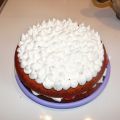 Gâteau aux fruits frais et crème meringuée, pas[...]