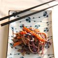 Nouilles udon aux couleurs de l'automne