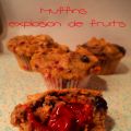 Muffins explosion de fruits
