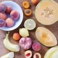 Jus de fruits jaunes et muffins à la pulpe -[...]