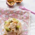 Mini pavlovas aux fruits exotiques [VEGAN]