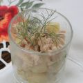 Verrine façon salade de pommes de terre,[...]