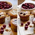 Muffins con ciliegie (aux cerises)