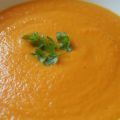 Soupe carotte coco coriandre