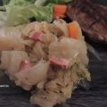 Chou chinois aux lardons