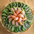 Tarte aux fruits vitaminée kiwis-mandarines