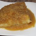 Pouding chômeur à la crème et au sirop d'érable
