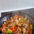 Araignée de porc aux légumes