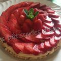 Tarte aux fraises sans cuisson