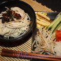 Hiyashi soba et tempura