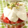 Salade de fraise vanillée avec sa crème de[...]