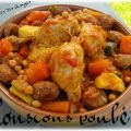 Couscous poulet, Recette Ptitchef