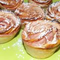 ROSES FEUILLETEES DE POMMES