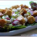 Dés de panisses en mesclun ... pour une salade[...]