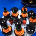 Cupcakes Halloween : Chocolat - orange