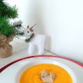 Velouté de potimarron au foie gras (Cream soup[...]