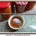 Confiture d'abricots, poudre d'amande