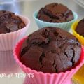 Muffins au chocolat à tomber., Recette Ptitchef
