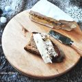 Brie farci à l'ail noir 