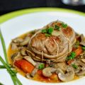 Paupiette de veau aux champignons
